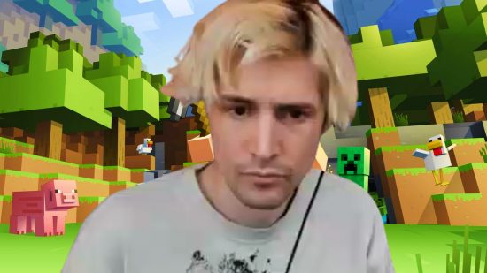 Minecraft speedrun record smashed as xQc Forsen rivalry continues. Minecraft speedrun record holder xQc against a background from the Mojang building game