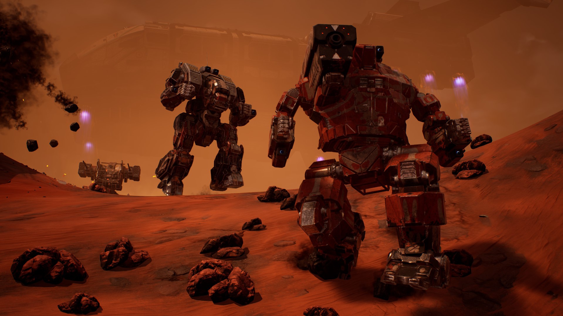 A new MechWarrior single-player game is in development