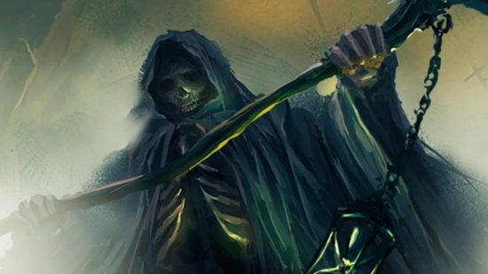 Classic PC adventure game Shadowgate gets a sequel after 35 years. The Grim Reaper as he appears in PC point-and-click-game Shadowgate