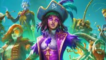 New Steam strategy game is like Sea of Thieves meets XCOM and Hitman. A pirate crew in colourful uniforms from Steam strategy game Shadow Gambit