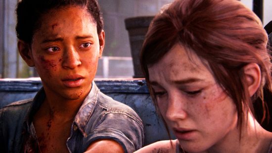 Naughty Dog may do Last of Us Part 3 but is "moving on" from Uncharted. Two young people, Ellie and Riley from The Last of Us, have a conversation