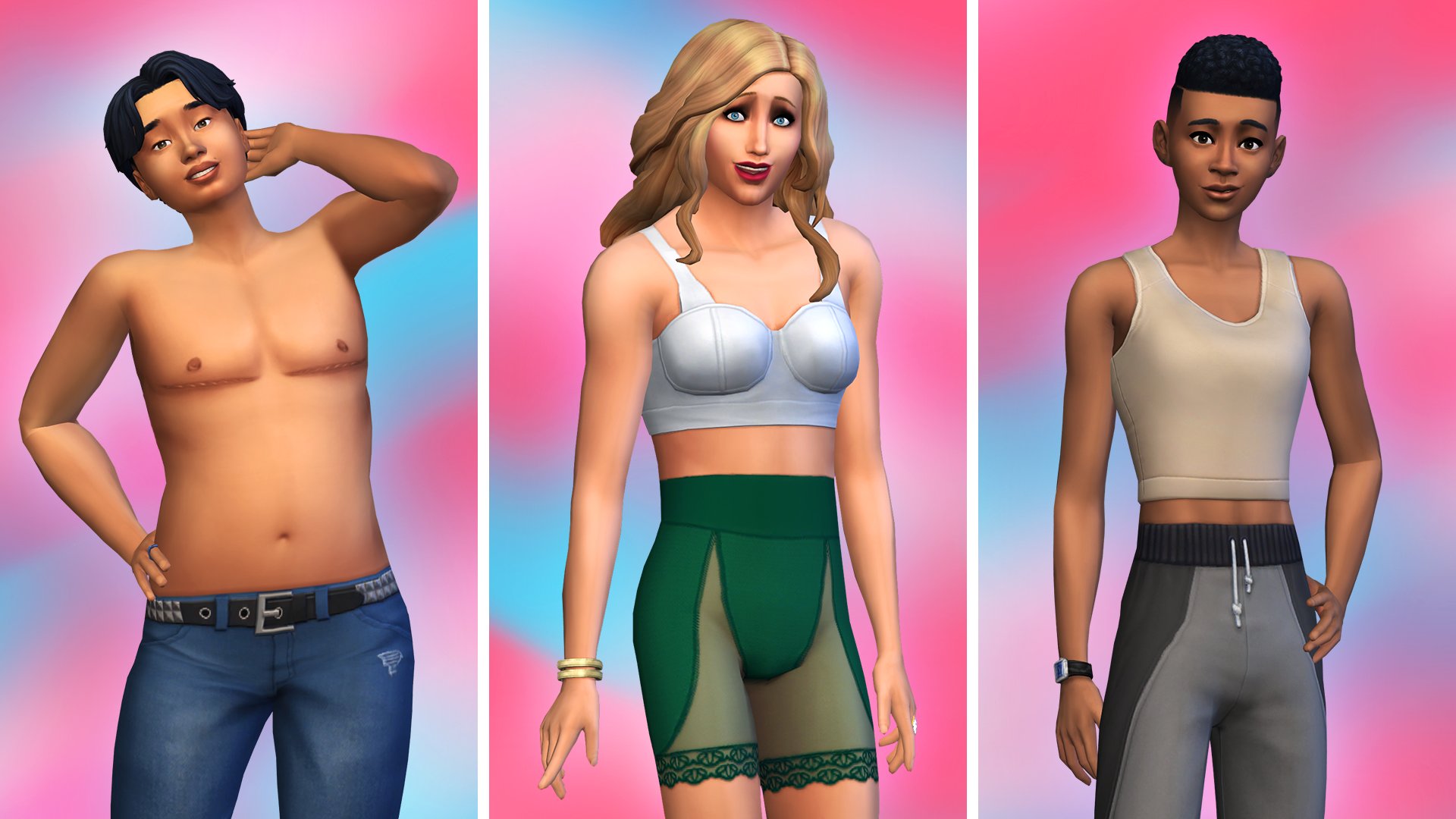 The Sims 4 update adds medical wearables, top surgery scars, and more