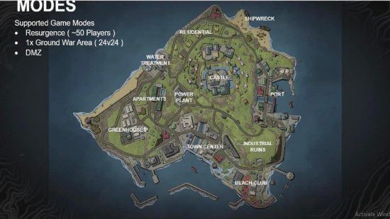 Possible Warzone 2 Resurgence map revealed