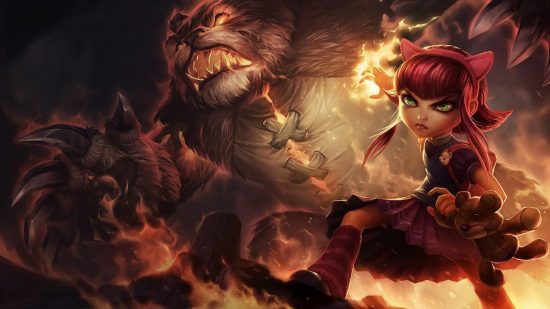 LoL champion tier list: A small child and her giant bear are ready for their opponent