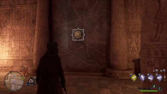 Hogwarts Legacy Depulso головоломок - Розташування другого набору кімнат знаходиться поблизу стародавніх єгипетських ієрогліфів
