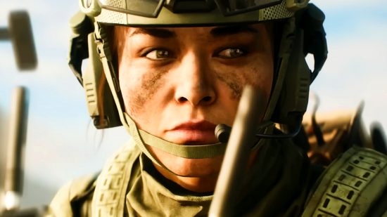 Battlefield 2042 season 4 release date gameplay trailer - new recon specialist Camila Blasco in full combat gear