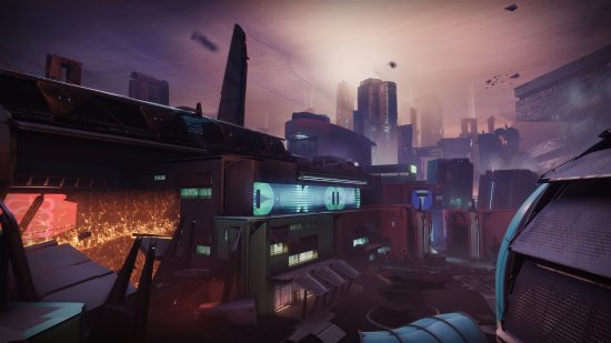 Destiny 2 Commendations menjelaskan: Gambar pemandangan Neomuna di Destiny 2 Lightfall.