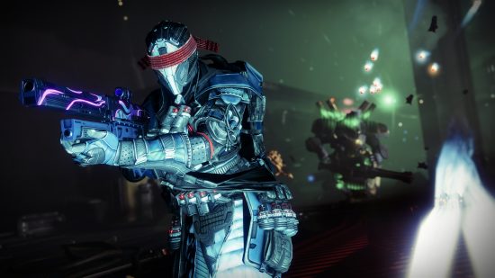 Destiny 2 character boost to let you skip Lightfall campaign on alts: A Guardian in combat on Neomuna.
