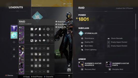 Destiny 2 loadouts guide: Deeper inight into the loadouts feature coming with Lightfall.