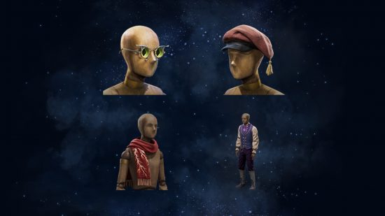 Hogwarts Legacy Twitch Drops - The Dragon-Eyed Spectacles, Urchin Hat, Carmine Lightning Scarf, and Lilac Ensemble Twitch drop rewards