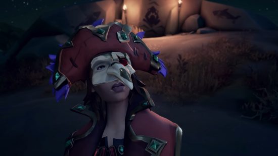 PC Game Pass games list; image shows a masked pirate in Sea of Thieves.