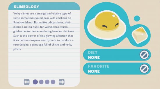 Slime Rancher 2 Eierschleim: Der Slimeopedia-Eintrag im Spiel für den neuen Yolky-Schleim