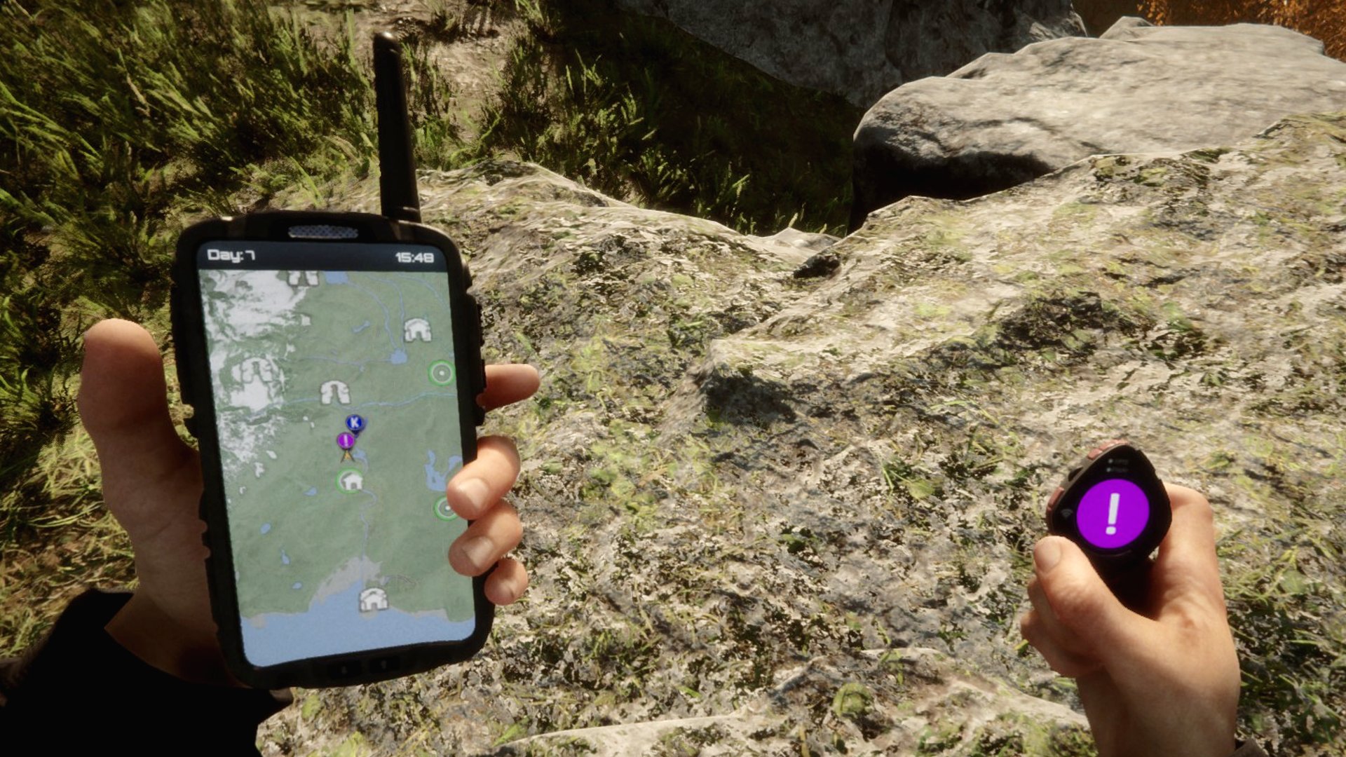 Sons of the Forest GPS locator and how to use them | PCGamesN