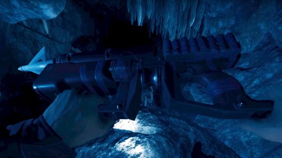 Sons of the Forest rope gun: The rope gun found in the cave in Endnight's cannibal sandbox game.