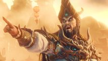 All Total War Warhammer 3 players now get Immortal Empires: A warlord from strategy game Total War Warhammer 3 directs troops in battle