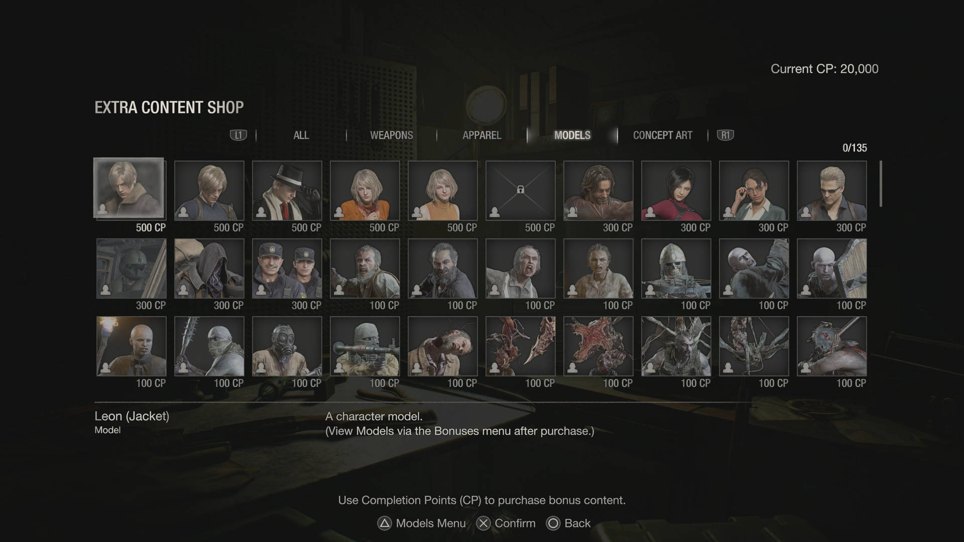 Every unlockable costume in the Resident Evil 4 remake