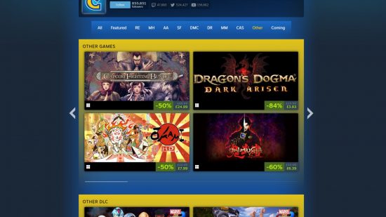 Resident Evil, Monster Hunter, lan liyane bargain ing Capcom Steam sale