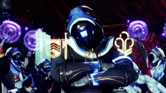 Peningkat karakter Destiny 2 dijelaskan: Penjaga berdiri dengan bangga selama Permainan Penjaga.