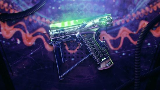 Destiny 2 Final Warning exotic guide - Last Strand quest steps: A full image of the Destiny 2 Final Warning exotic sidearm.