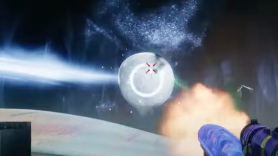 Destiny 2 Root of Nightmares guide: An orb that grants a light buff.