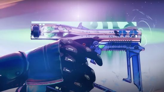 Destiny 2 Final Warning exotic guide - Last Strand quest steps: A Guardian holds the Final Warning.