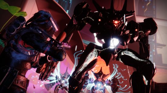 Destiny 2 From Zero Quest Guide - How To Complete: Guardian attacks Vex enemy in Neomoon.