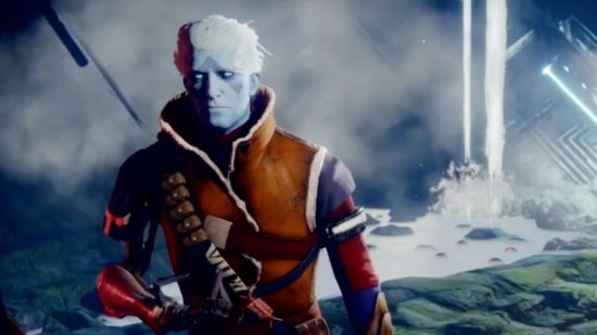 New Destiny 2 Lightfall sparrow has a message from a familiar face: Animage of Asher Mir on Io.