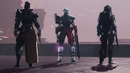Destiny 2 Lightfall raid race could be marred by major bugs: Three Guardians stand at the entrace to the Root of Nightmares raid.