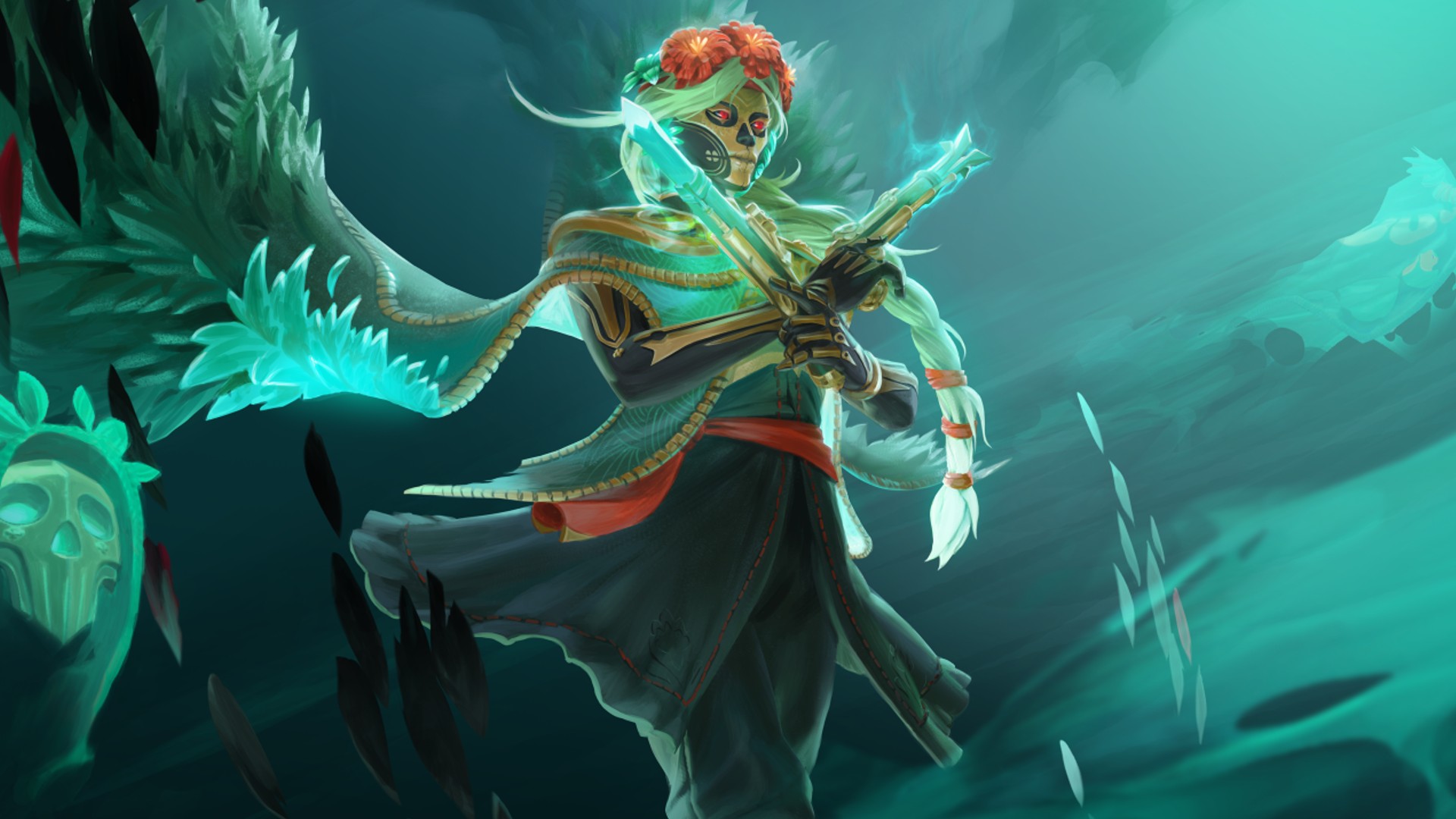 Dota 2's new hero Muerta is here, accompanied by new event and sets