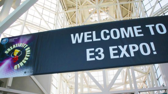 E3 is cancelled this year, and it might not ever come back: A banner advertising the entrance to E3