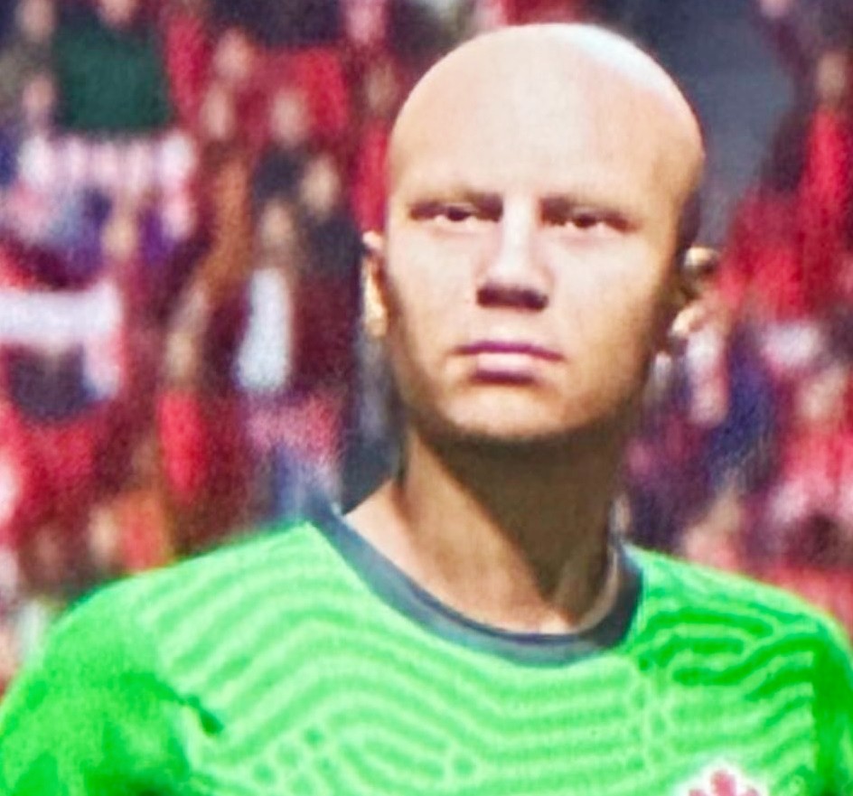 FIFA 23’s women look so bad, the players say it’s “wasting our time”: A player from EA sports game FIFA 23 with no hair