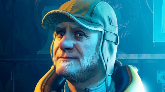 Half-Life Alyx has a new campaign that looks like it was made by Valve: A man with a white beard and a wooly hat in Valve and Steam FPS game Half Life Alyx