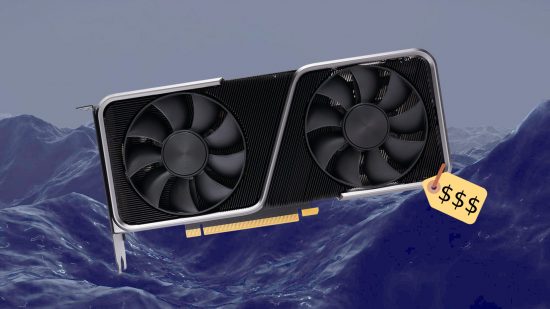 Nvidia RTX 4070 price rumours: GeForce graphics card with mountain backdrop