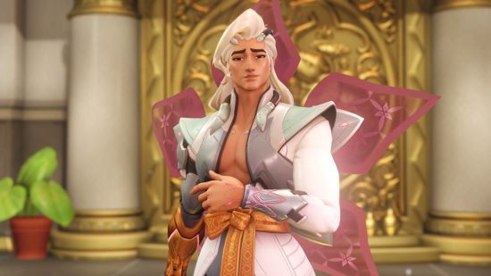 Overwatch 2 season 4: Lifeweaver smiles enigmatically at the viewer.