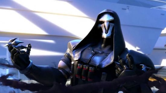 Overwatch 2 Tier List: Reaper, en av de kraftiga flankerande hjältarna i Blizzard