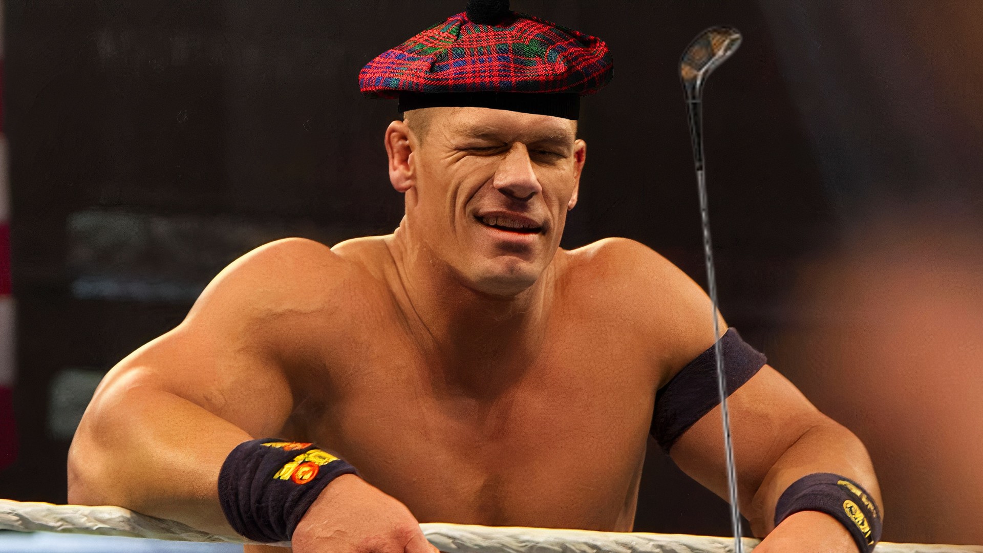 John Cena is about to destroy you at golf, because videogames