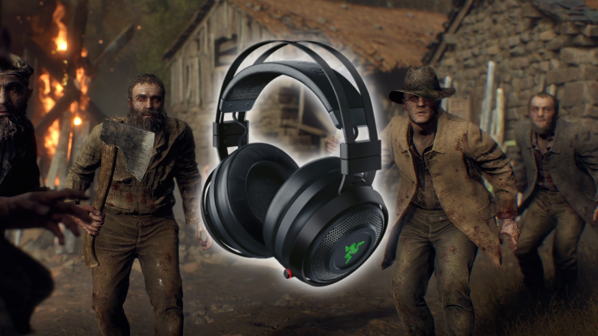 Grab 50% off this Razer headset for a creepy RE4 Remake