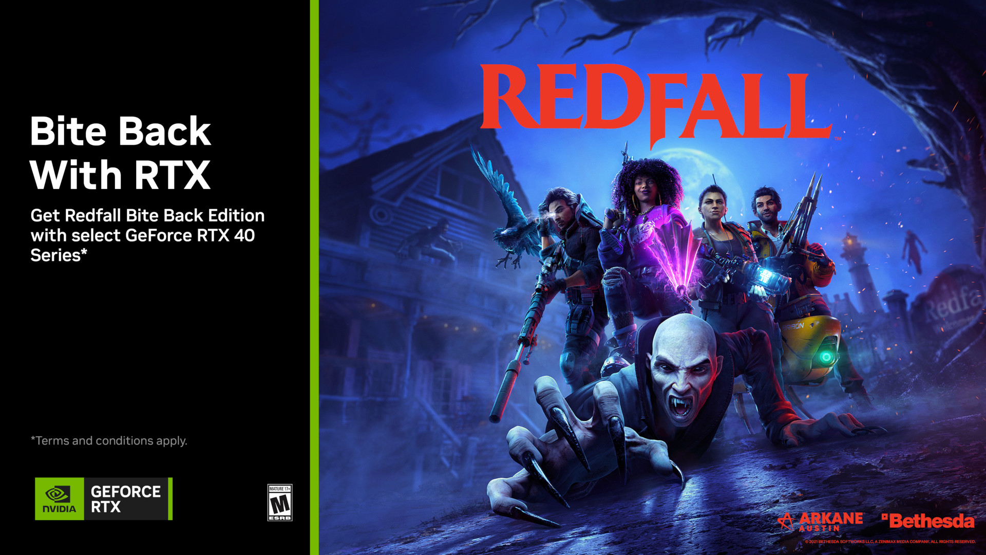 Get Redfall for free with this new Nvidia GeForce RTX 4000 GPU bundle