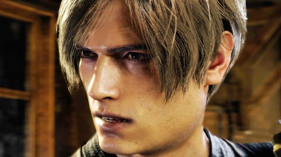 Get Resident Evil 4 Remake for 15% off: A secret agent with long hair, Leon Kennedy from Resident Evil 4 Remake