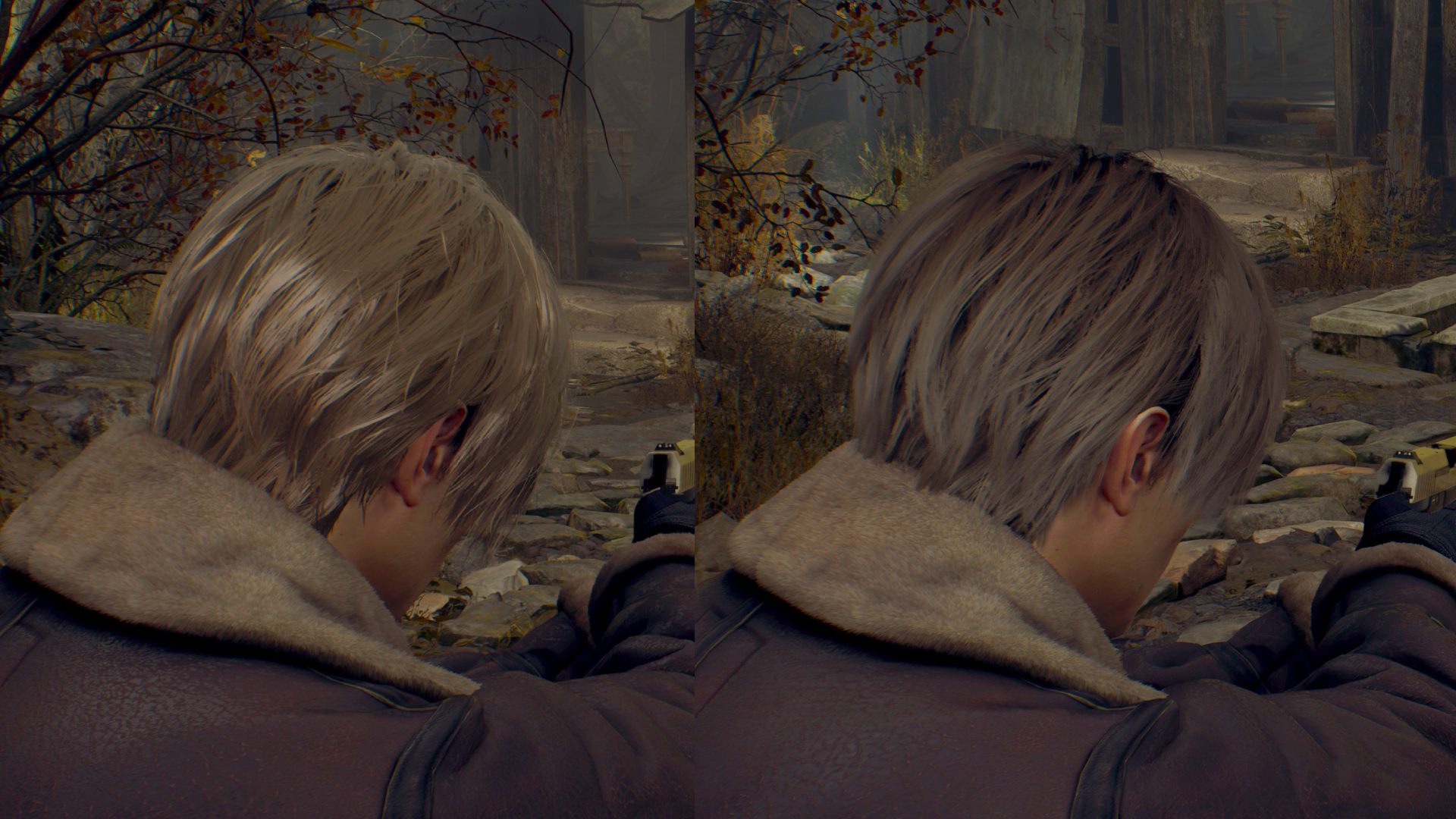 Resident Evil 4 Remake menyembuhkan rambut berminyak Leon dan jiwaku