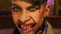 Saints Row is still a thing, as Volition revives sandbox with new DLC: A character from sandbox game Saints Row bares their fangs
