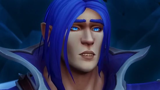 WoW Dragonflight PTR patch notes March 29 - Kalecgos, a man with long blue hair