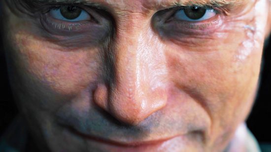 Get $170 worth of games for $12, including Death Stranding and Aliens: A villain from the Hideo Kojima game Death Stranding played by Mads Mikkelsen smiles creepily