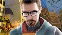 Half-Life 2 has a whole-new spin-off campaign thanks to massive mod: A scientist with glasses and futuristic armour, Gordon Freeman from the Valve FPS game Half-Life 2