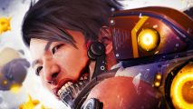 Cliff Bleszinski teases Lawbreakers news, after a text from his lawyer: A semi robotic assassin grimaces in FPS game Lawbreakers