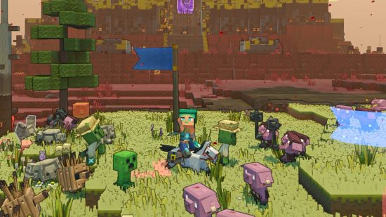 Minecraft Legends gameplay preview - the next Game Pass co-op classic