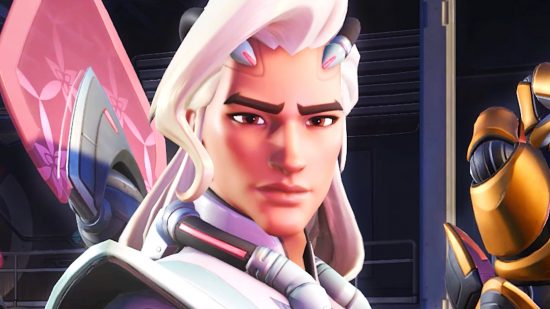 Overwatch 2 Lifeweaver buffs - Lifeweaver, a man with sweeping white hair and a determined expression