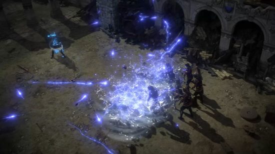 Path of Exile Crucible gems - Vaal lightning arrow