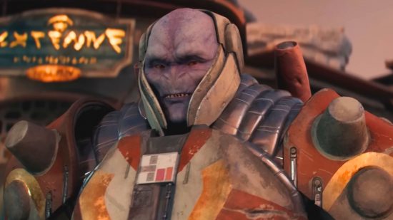 Rayvis is a brand new member of the Star Wars Jedi Survivor characters