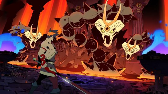 Supergiant Steam sale - Hades: Zagreus faces off against the Lernaean Bone Hydra